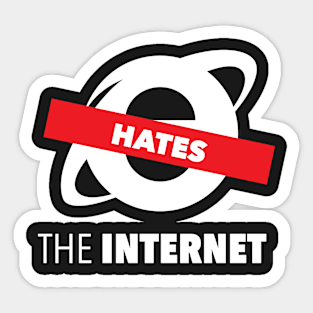 IE Hates The Internet Sticker